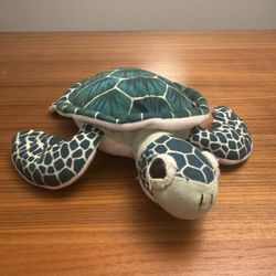 Wild Republic Green Turtle Soft Cuddly Plush Stuffed Animal Toy Kids Children