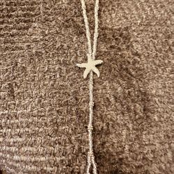 Rinestone starfish toe and anklet 