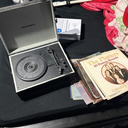 Record Player With New Needle