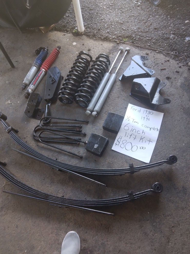 1(contact info removed) Ford F150 Suspension 6inch Lift Kit