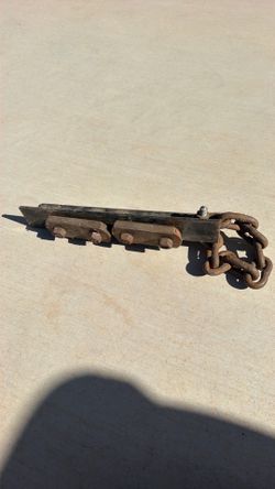 Vintage pipe welding clamp
