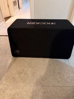 Kicker Subwoofer Enclosure Box