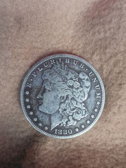 1880-s circulated Morgan Dollar