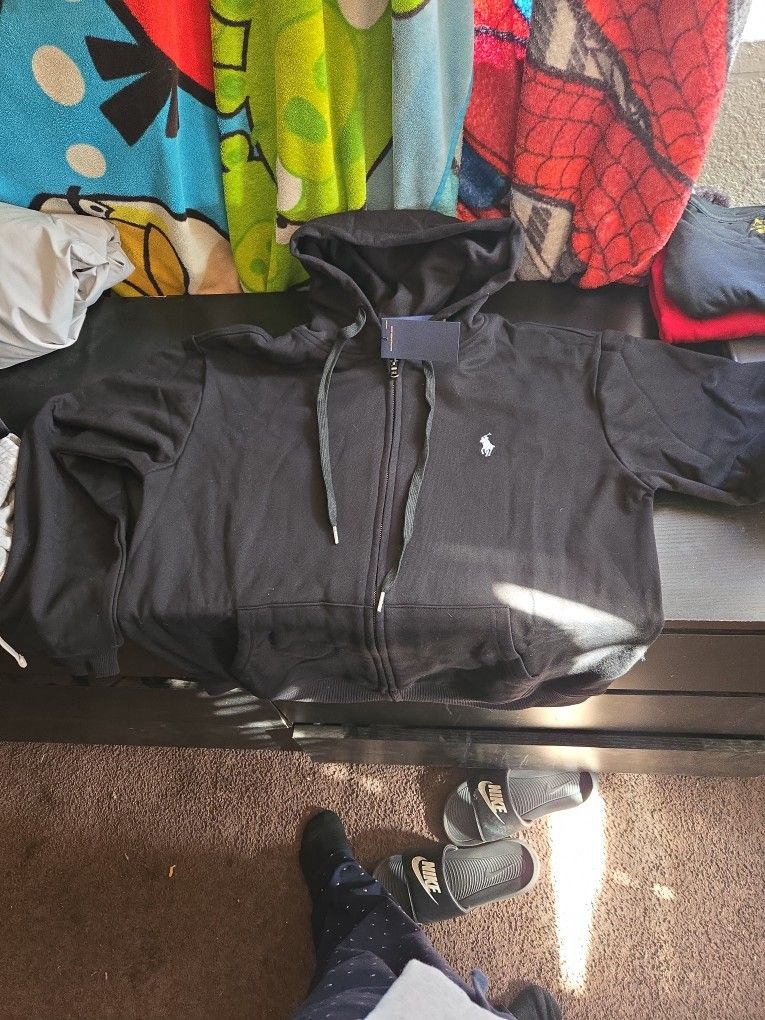 Polo Hoodie Zip Up