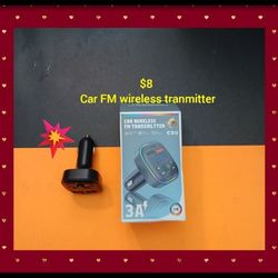 🚗 CAR FM WIRELESS TRANSMITTER 