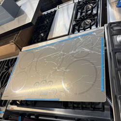 Monogram 36” Induction Cooktop electric Smart Silver