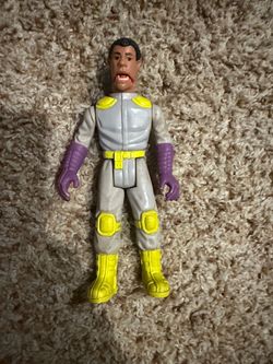 Ghostbusters Winston Zeddmore Figure Vintage Kenner 1987. 1 arm and head are loose