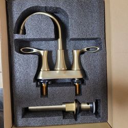 Casanic Gold Bthroom Faucet