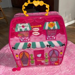 Lalaloopsy Mini Doll Carry along Playhouse storage case