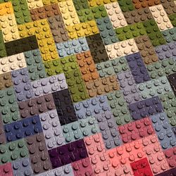 Completed 1,000 piece puzzles