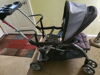 Stand sit stroller