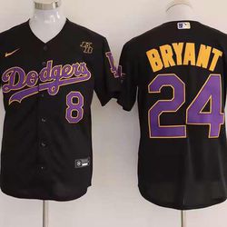 MLB Los Angeles Dodgers Kobe Bryant #24 #8 