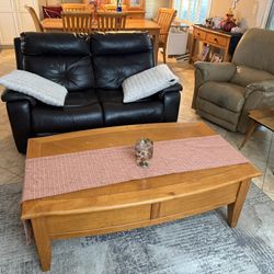 Coffee Table - Solid Pine Wood
