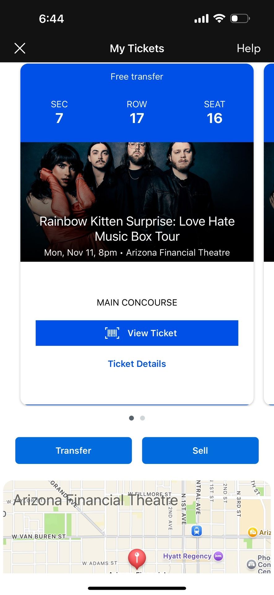 2 Tickets To Rainbow Kitten Surprise Az Financial Theater