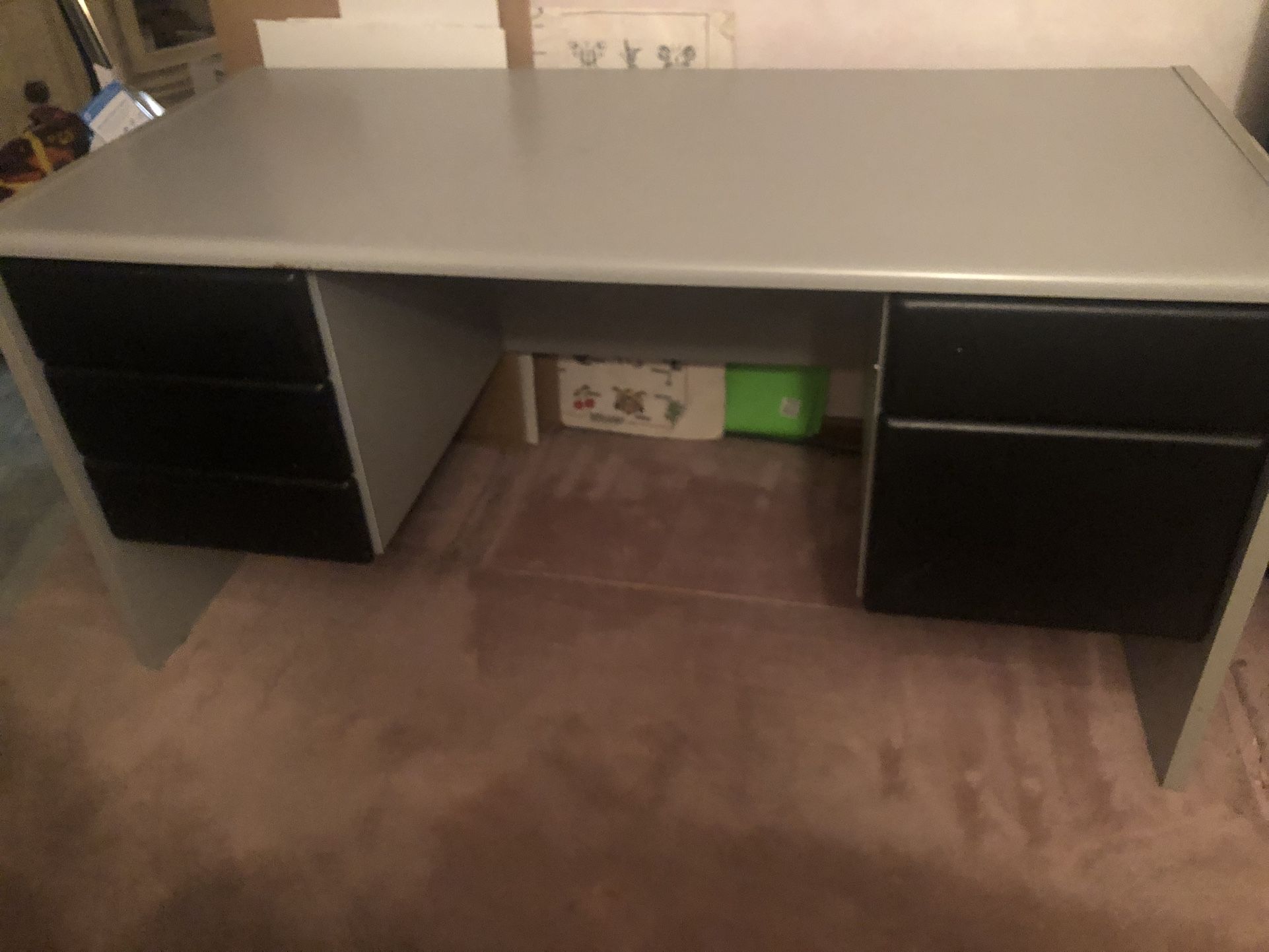Desk With Free Chair