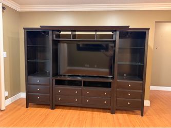 Wall Unit/ TV Unit Real Wood