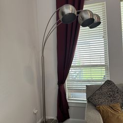 Large Floor lamp with 3 branch light