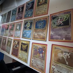 Vintage Holo Pokemon Cards