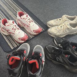 Balenciagas, Jordan’s, new balance