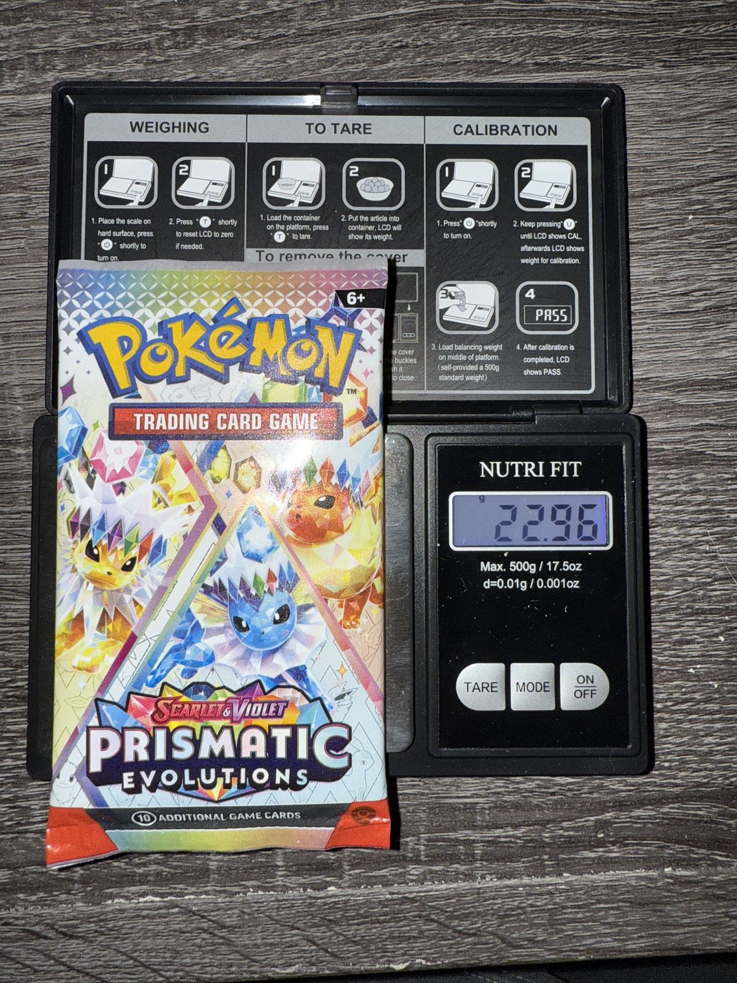 Prismatic Evolutions DEMIGOD PACK?!? 22.96G EXTREMELY HEAVY Pokemon Pack