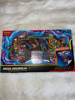 Pokémon Mega Greninja EX Premium Collection Box
