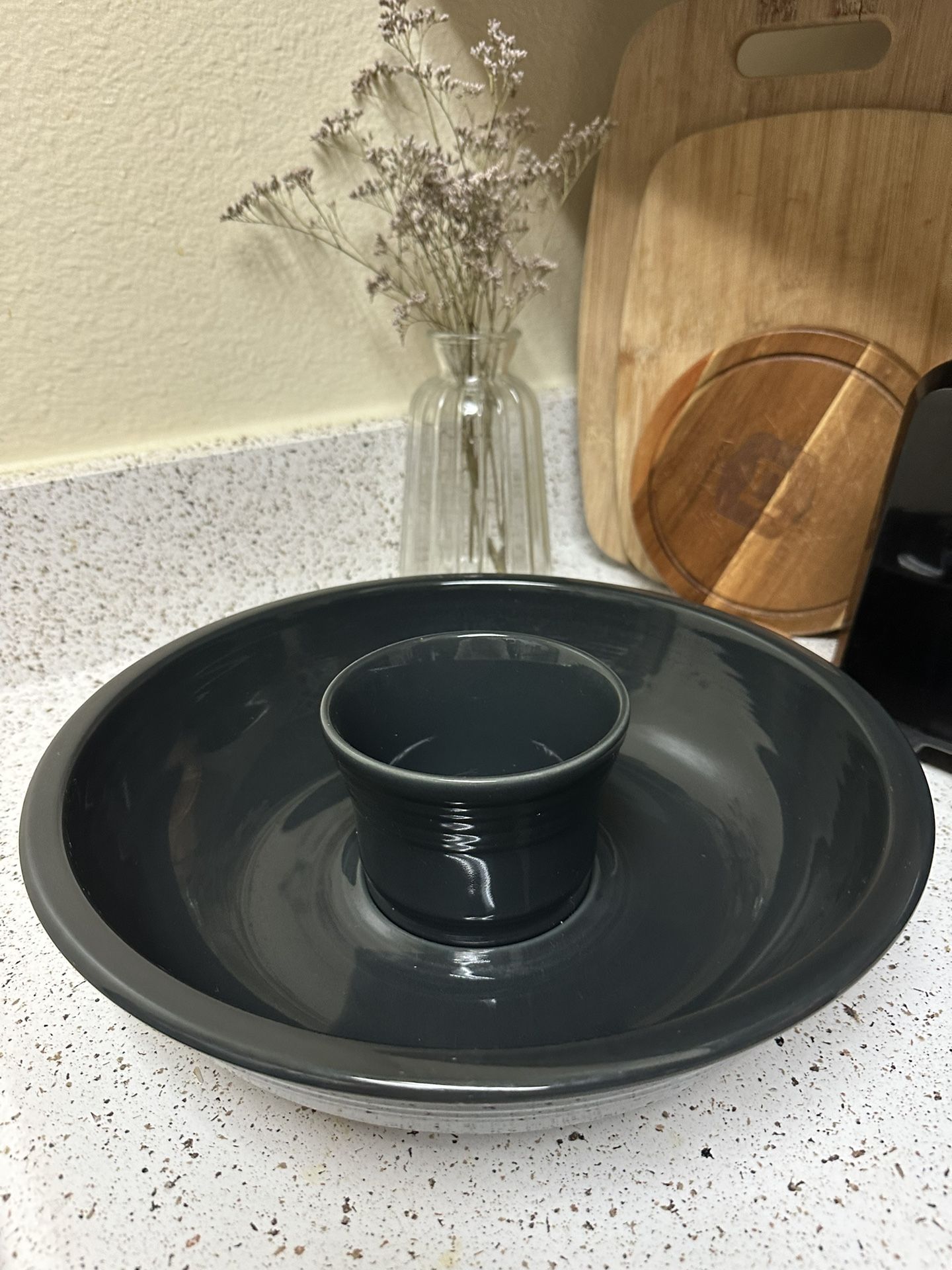 Fiestaware chip And Dip Set Slate Retired for Sale in Oceanside CA OfferUp