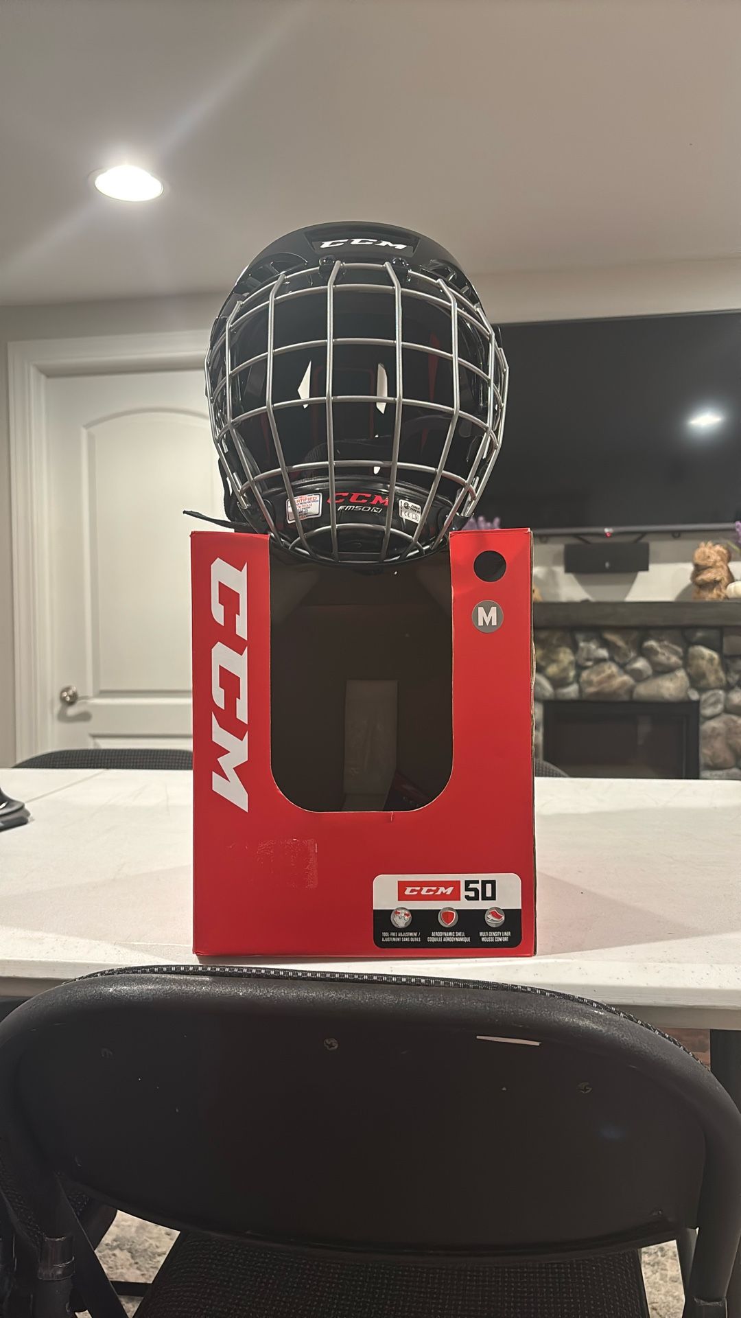 CCM FM50 Hockey Helmet Size M