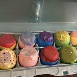 Confetti Filled eggs