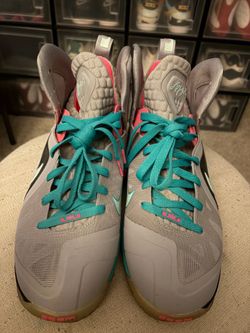 Nike LeBron 9 PS Elite South Beach Sz 12