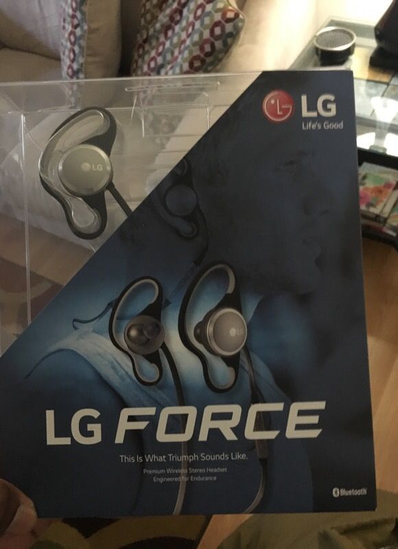 Lg force Bluetooth wireless headset