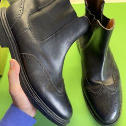 Polo Ralph Lauren Asher Wingtip Chelsea Boot Size 12 