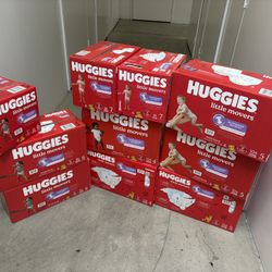 New Boxes Of Diapers