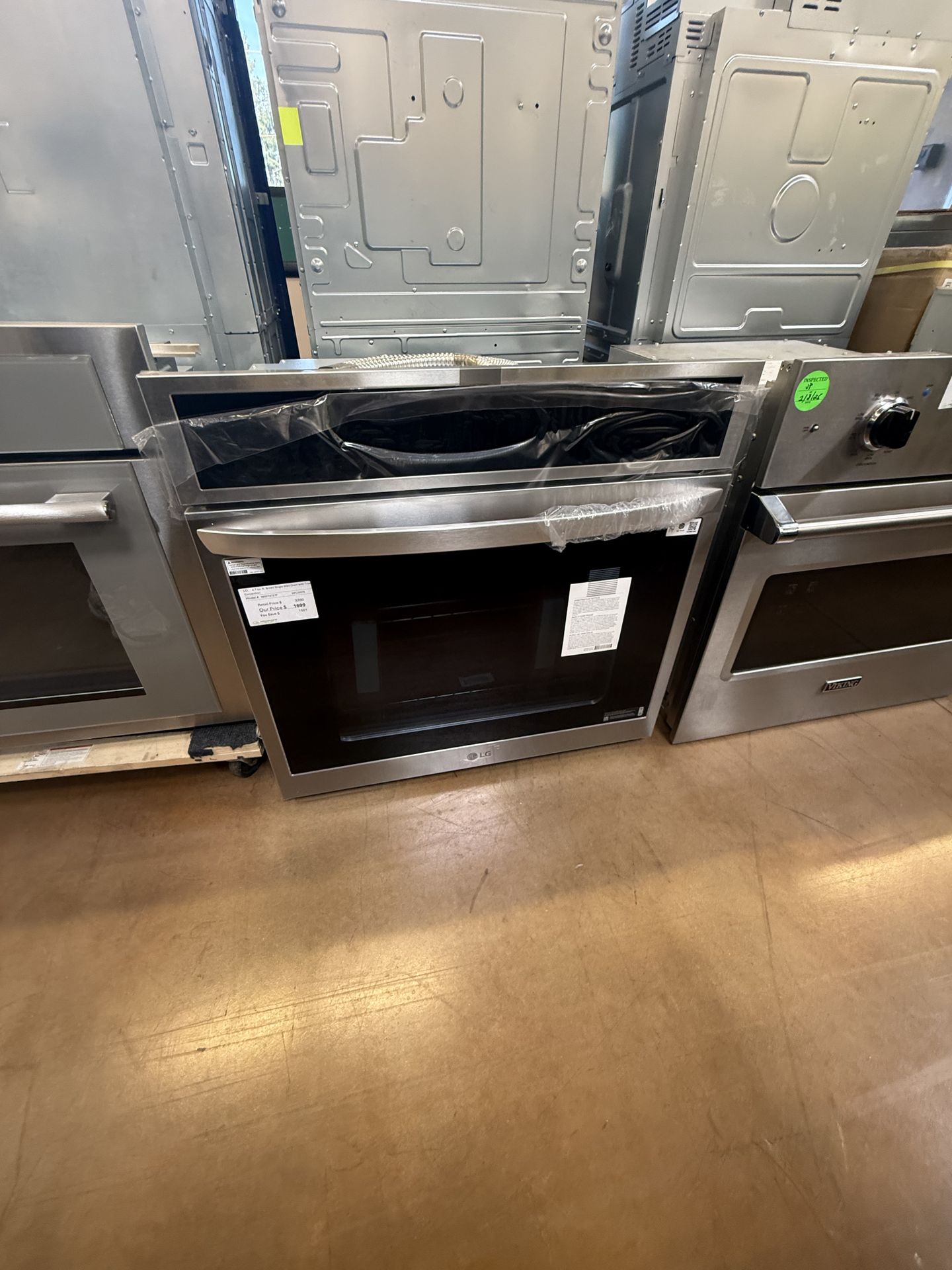 LG 30 electric wall oven