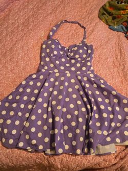 retro pin-up style dress