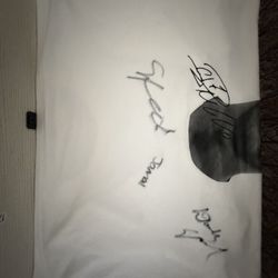 SIGNED RONALDO GRAPHIC TEE BY ISHOWSPEED
