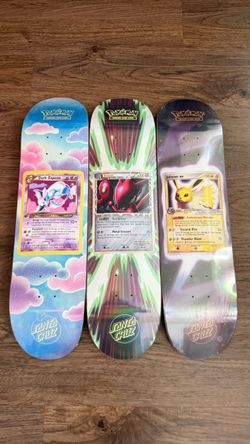 Santa Cruz X Pokémon Skateboard Deck 2026