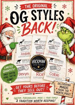Personalized Santa Sacks