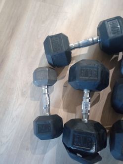 Pesas para ejercicio