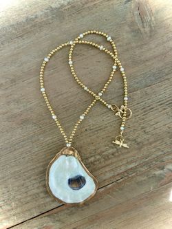 Oyster Shell Necklace