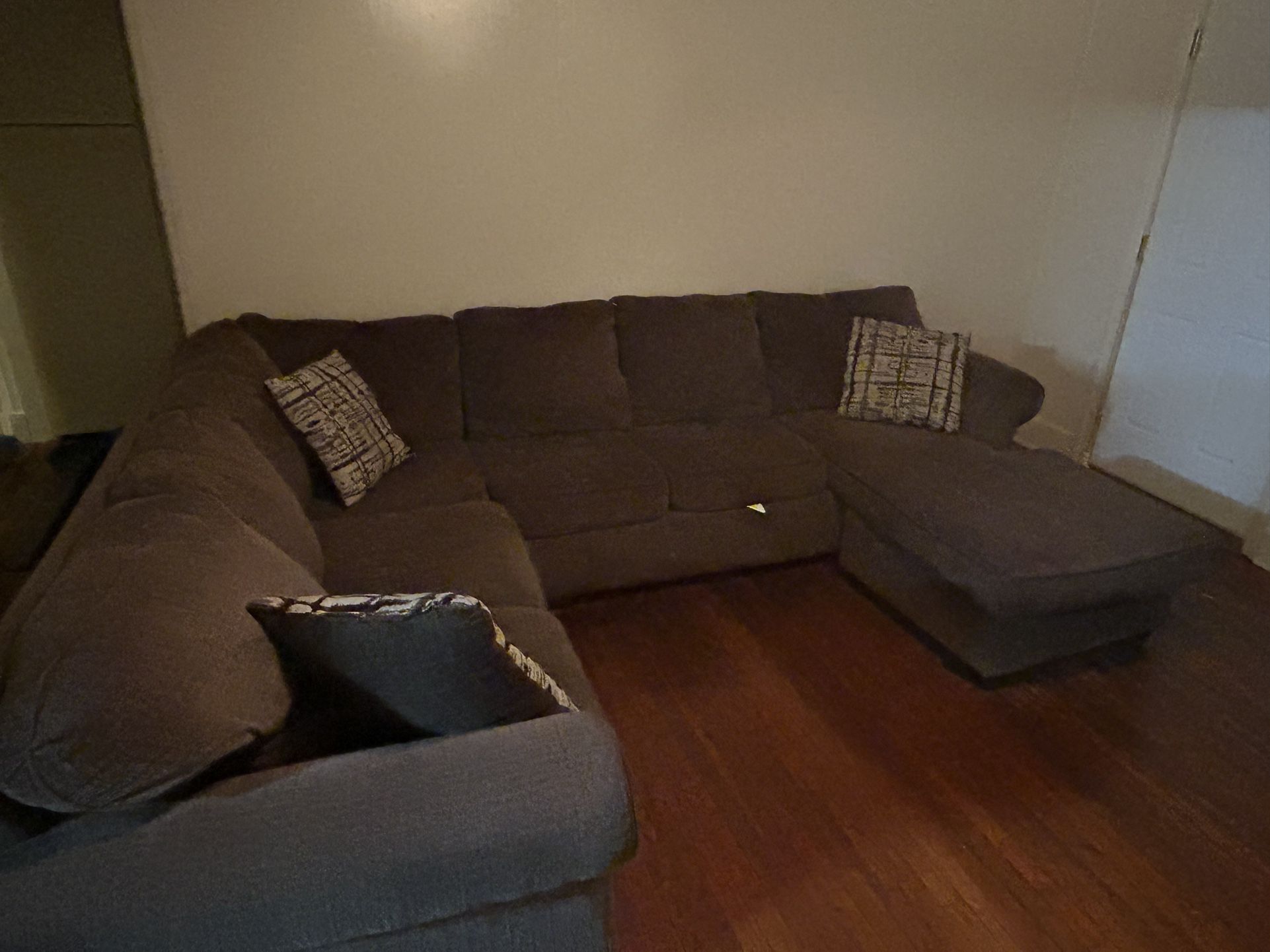 Brown couch