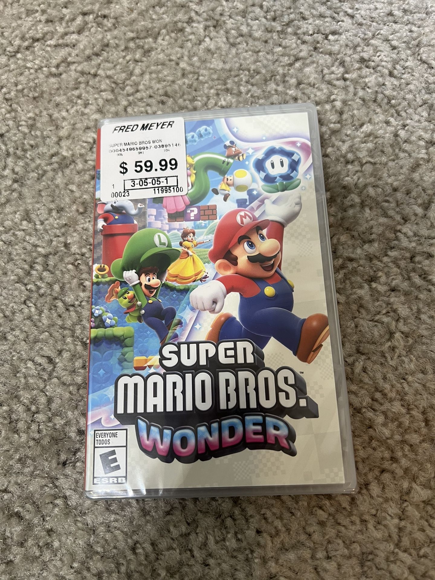[BRAND NEW] Super Mario Bros Wonder Nintendo Switch Game
