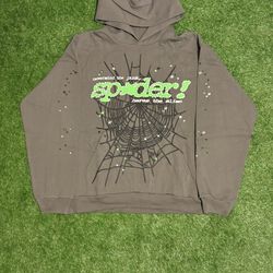 WAIT Gray Punk V2 Sp5der Hoodie