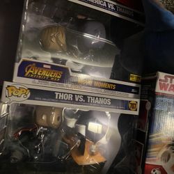 Thanos Vs Avengers Funkos 