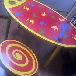 Kids Super Art Custom Wood Desk