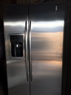 Ge profile stainless steel refrigerator
