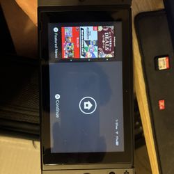 Nintendo Switch With Carrying Case 