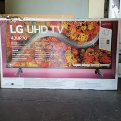 43" LG 4k Smart LED TV 