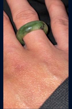 Beautiful Nephrite Jade Ring Size 5