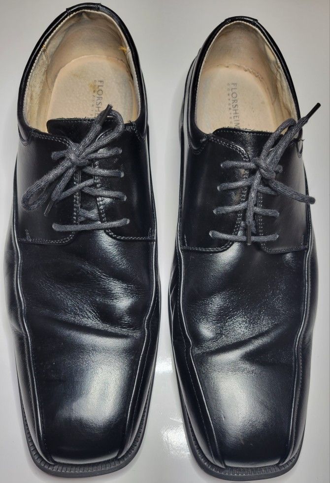 Florsheim Alverson Comfortech Mens Black Dress Shoes Size 12 D 11256