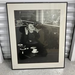 BRASSAÏ: THE EYE OF PARIS Couple in a Café, near the place d’Italie, c.1932 © Framed Poster 